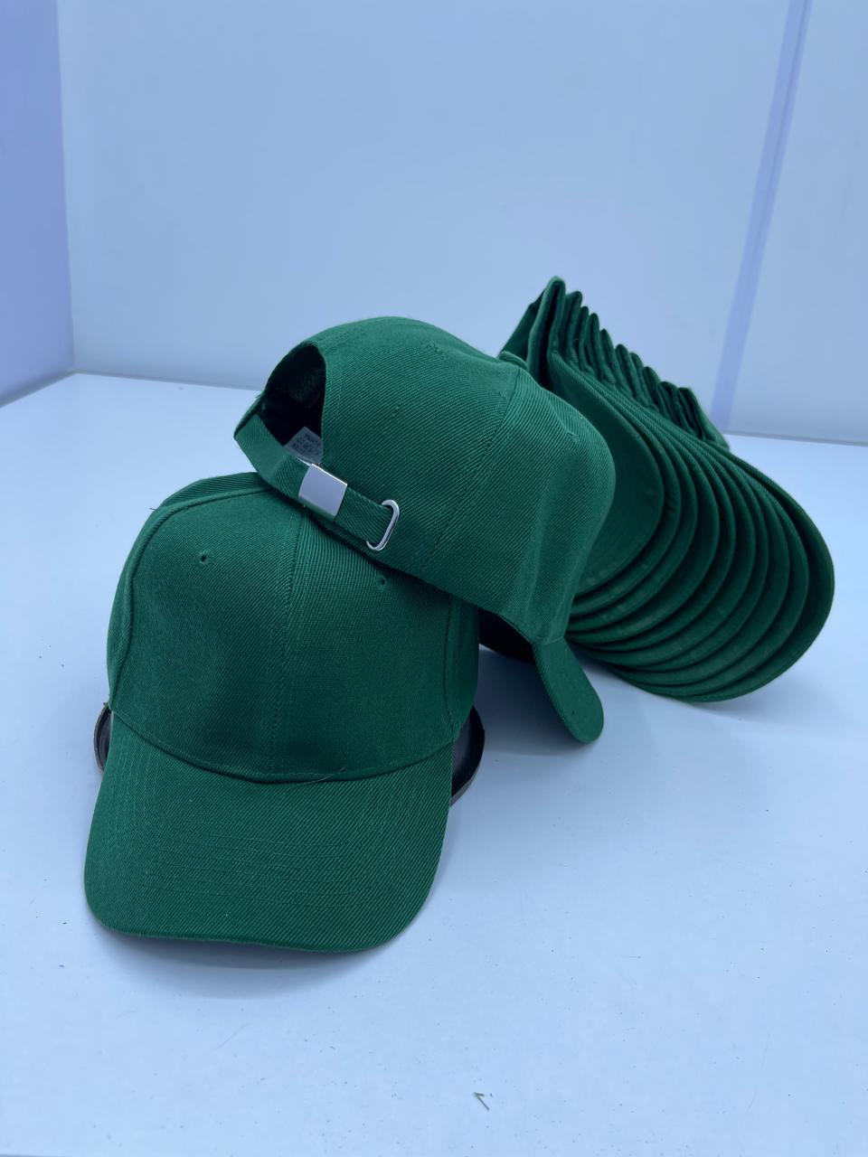 Plain baseball caps